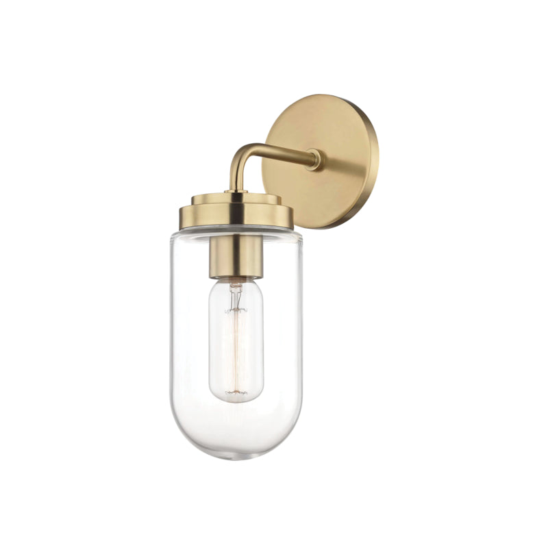 Mitzi Clara H124101-AGB Wall Sconce Light - Aged Brass