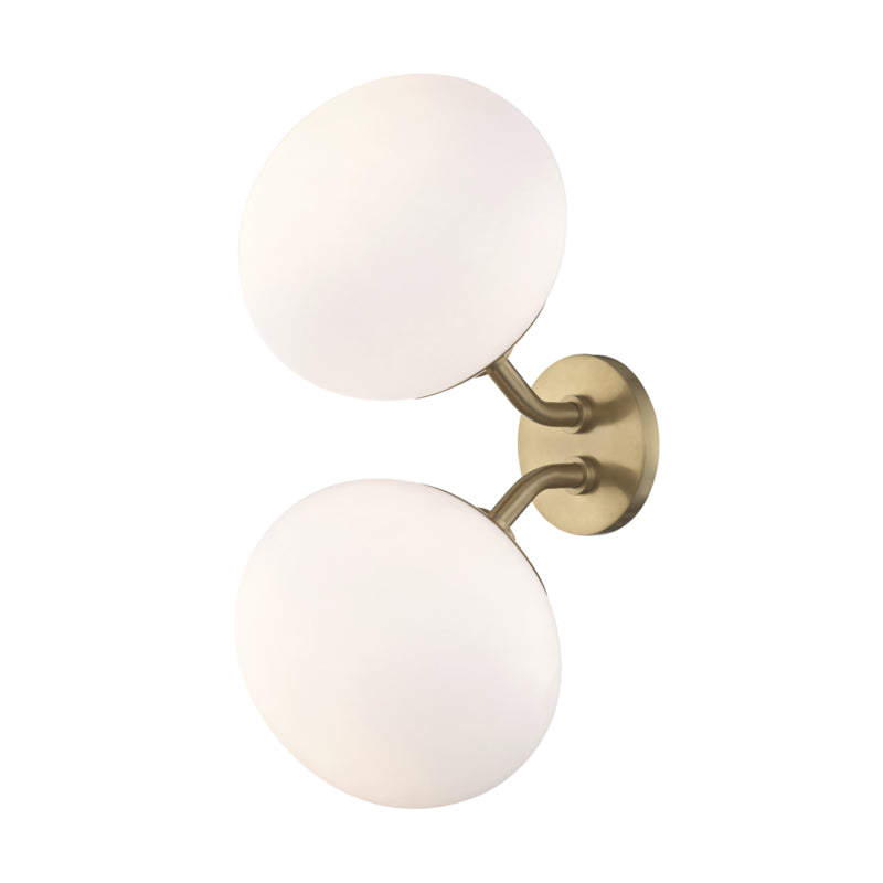 Mitzi Estee H134102-AGB Wall Sconce Light - Aged Brass