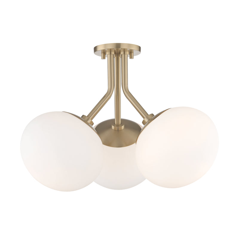 Mitzi Estee H134603-AGB Ceiling Light - Aged Brass