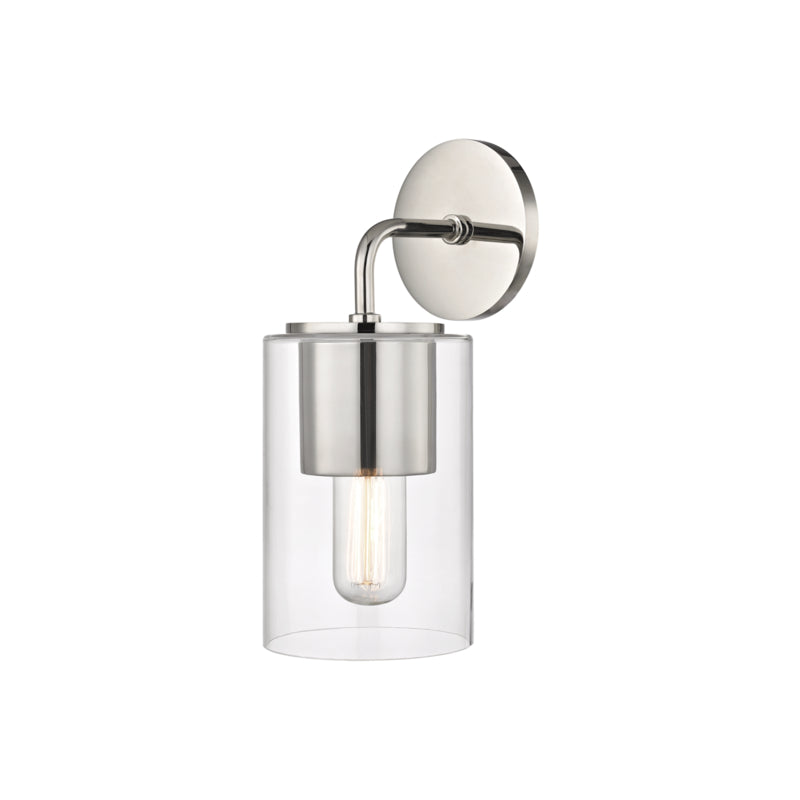 Mitzi Lula H135101-PN Wall Sconce Light - Polished Nickel