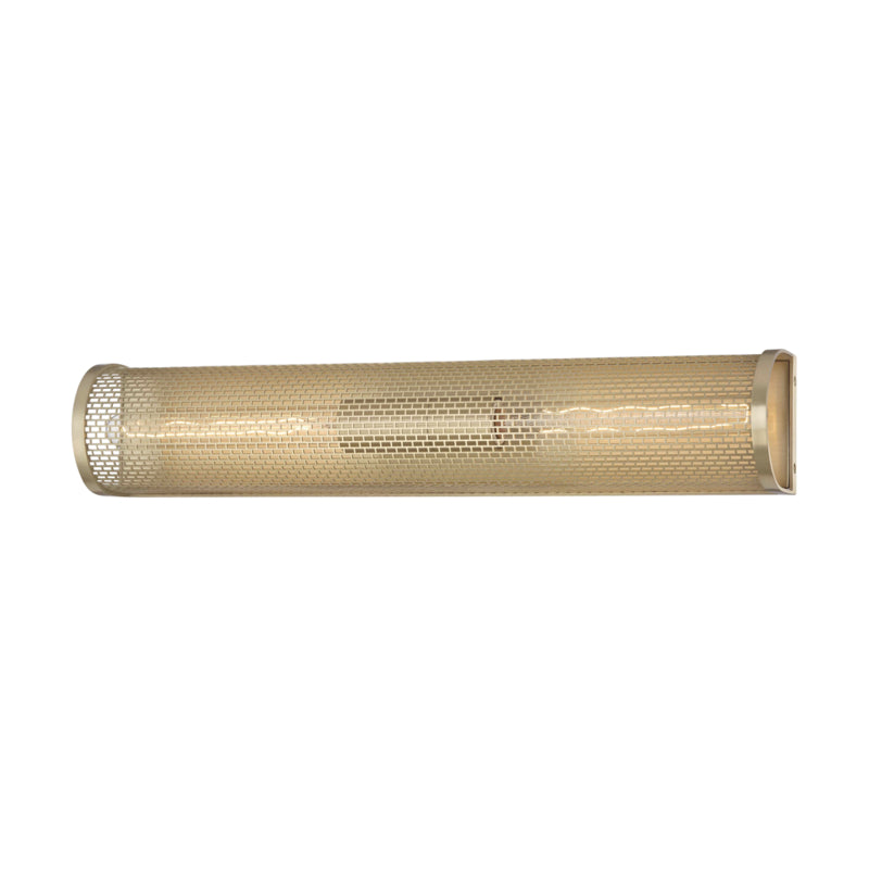 Mitzi Britt H151102-AGB Bath Vanity Light 5 in. wide - Aged Brass