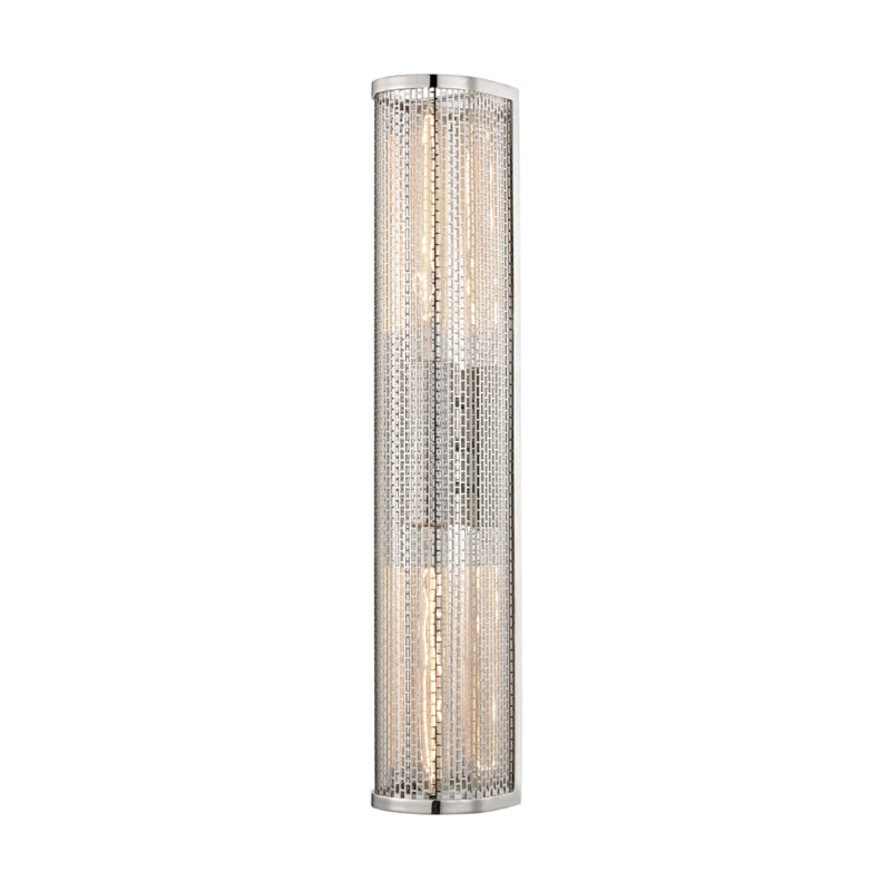 Mitzi Britt H151102-PN Bath Vanity Light 5 in. wide - Polished Nickel