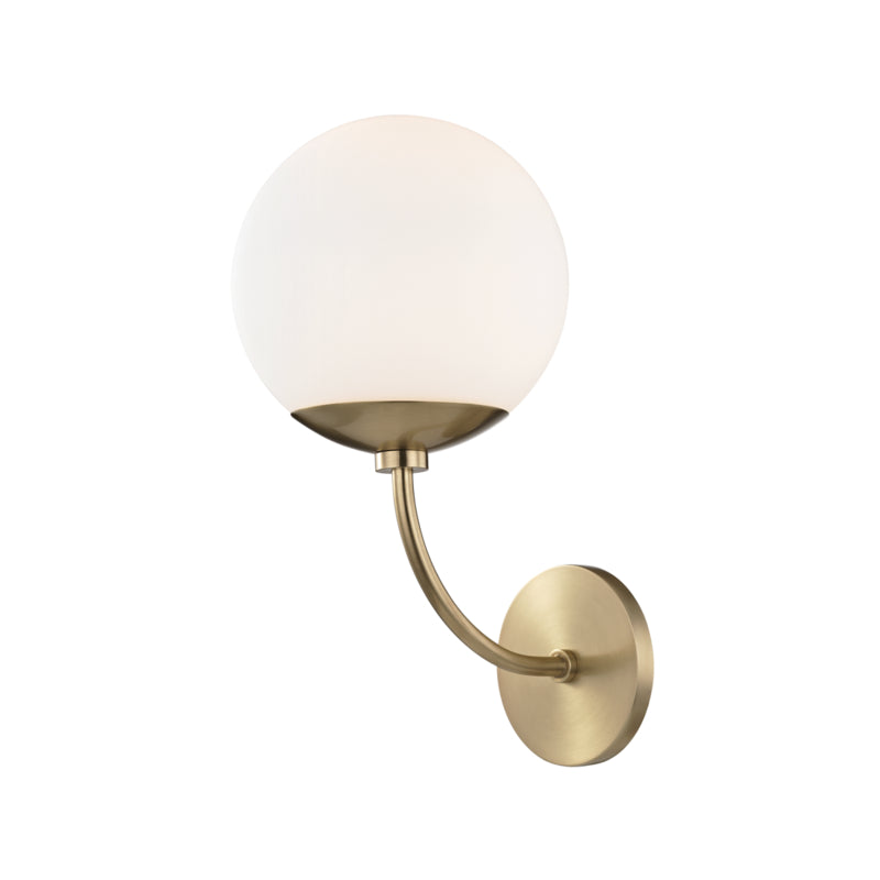 Mitzi Carrie H160101-AGB Wall Sconce Light - Aged Brass