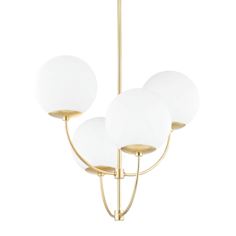 Mitzi Carrie H160804-AGB Chandelier Light - Aged Brass