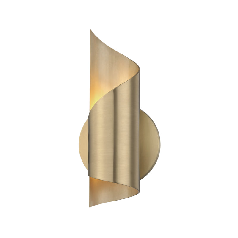 Mitzi Evie H161101-AGB Wall Sconce Light - Aged Brass