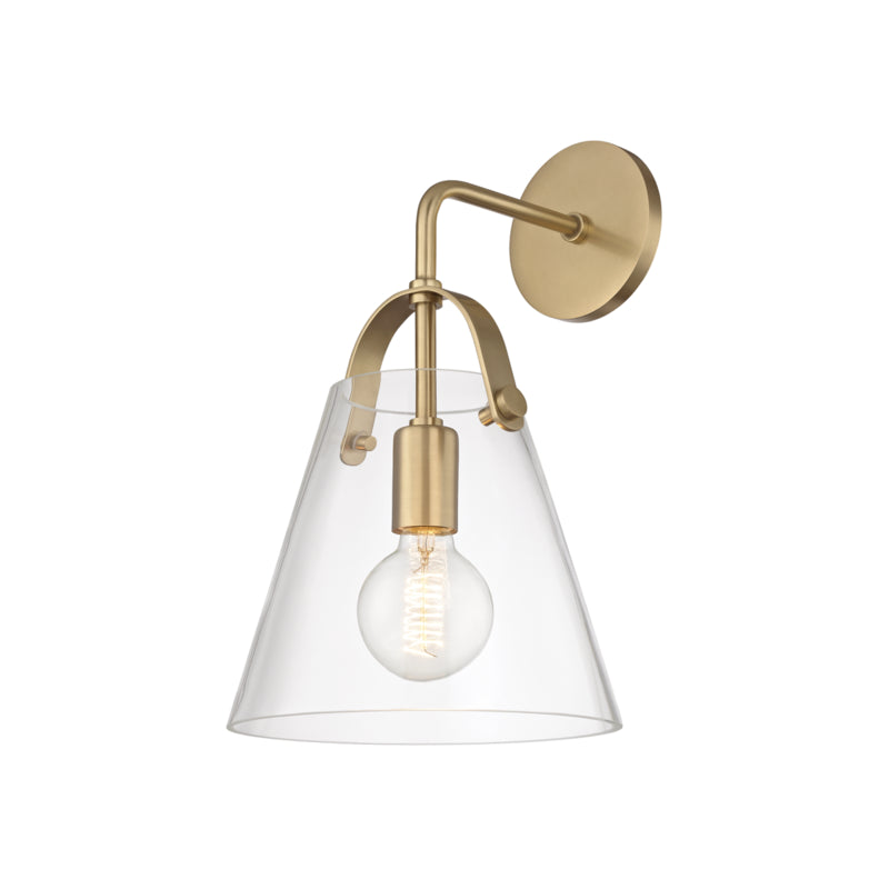 Mitzi Karin H162101-AGB Wall Sconce Light - Aged Brass