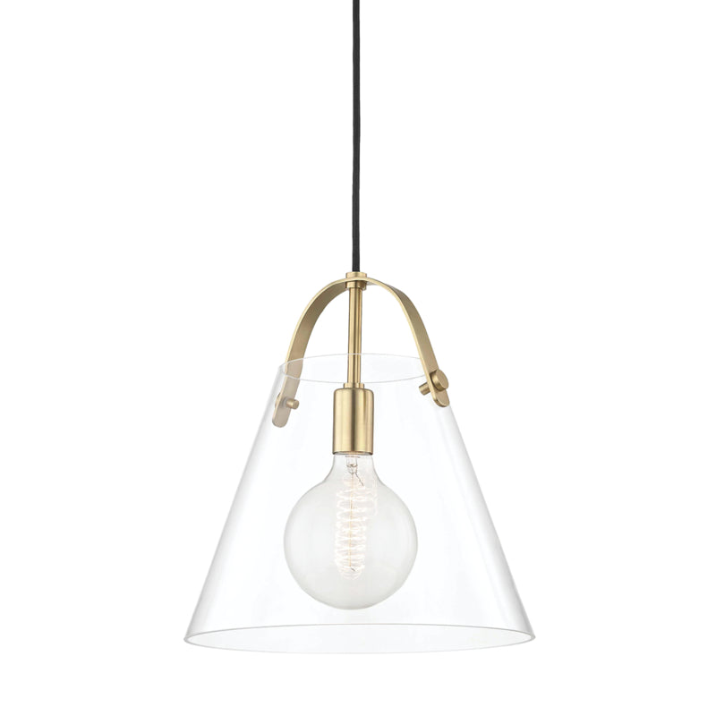 Mitzi Karin H162701L-AGB Pendant Light - Aged Brass