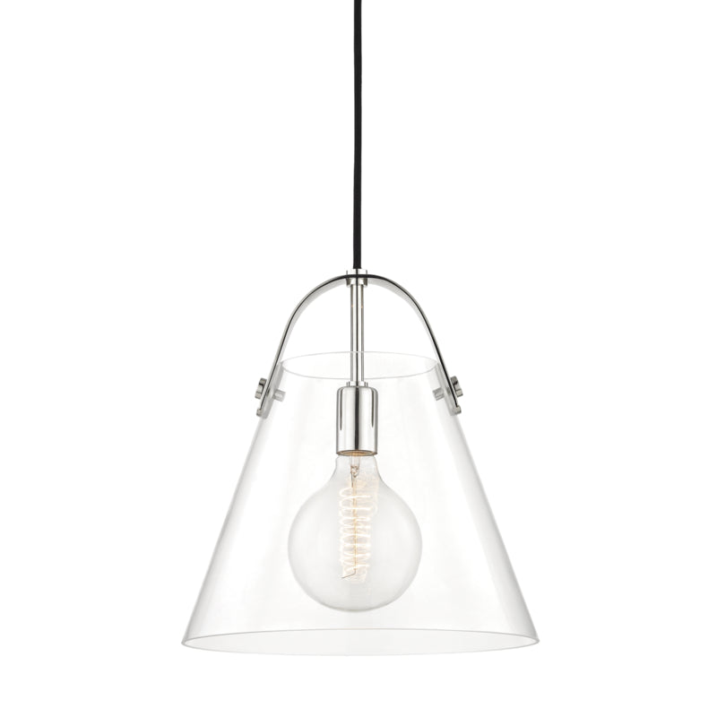 Mitzi Karin H162701L-PN Pendant Light - Polished Nickel