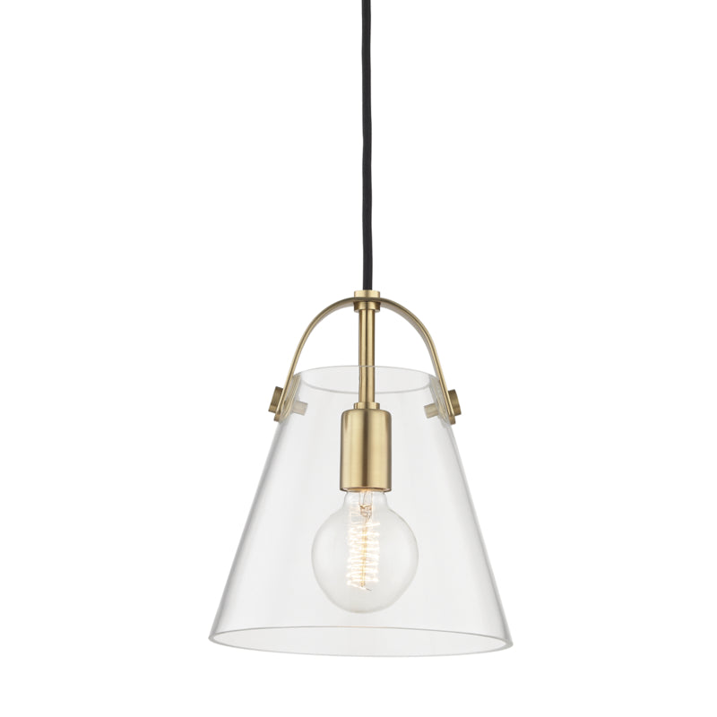 Mitzi Karin H162701S-AGB Pendant Light - Aged Brass