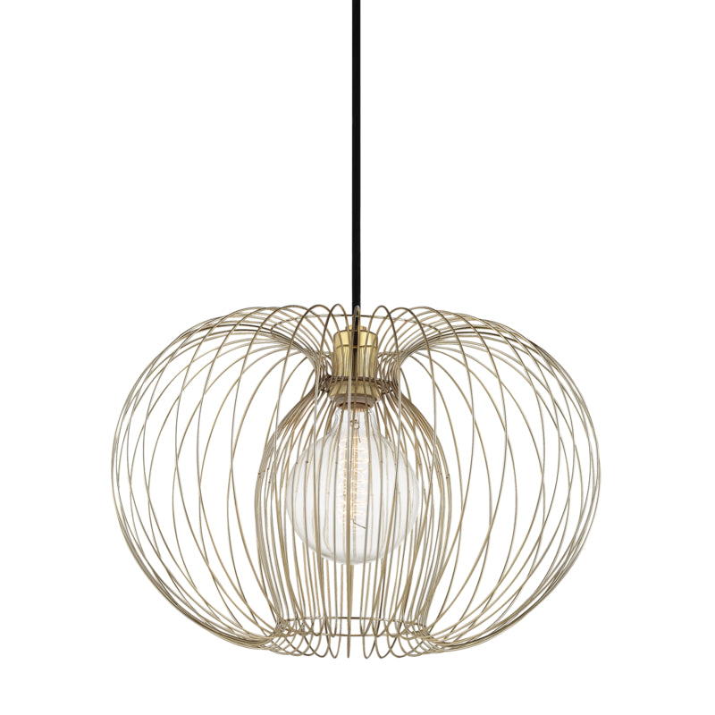 Mitzi Jasmine H181701L-PB Pendant Light - Polished Brass