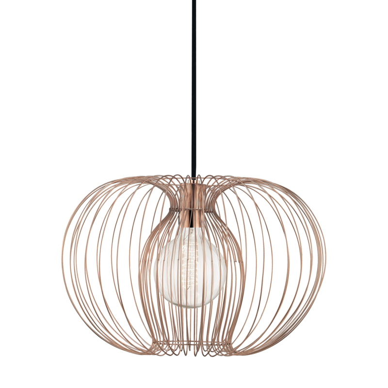 Mitzi Jasmine H181701L-POC Pendant Light - Polished Copper