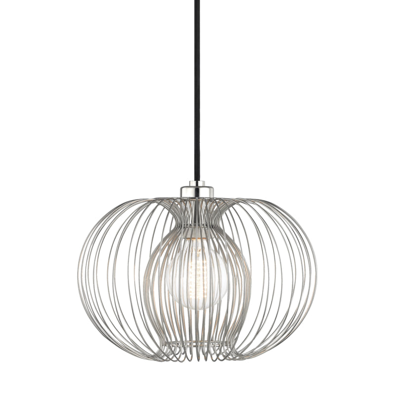 Mitzi Jasmine H181701S-PN Pendant Light - Polished Nickel