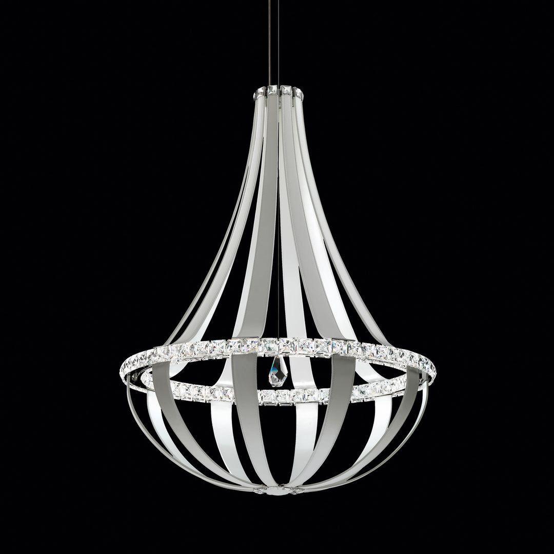 Schonbek Crystal Empire LED SCE130DN-LW1S Pendant Light - White Pass