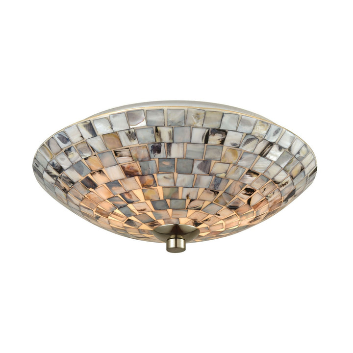 Elk Capri 10401/2 Ceiling Light - Satin Nickel