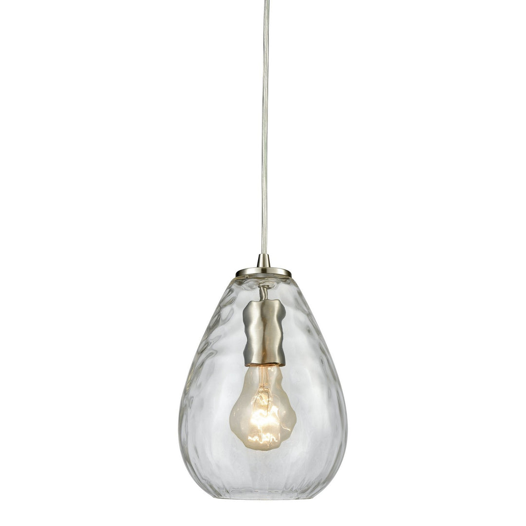 Elk Lagoon 10760/1 Pendant Light - Satin Nickel