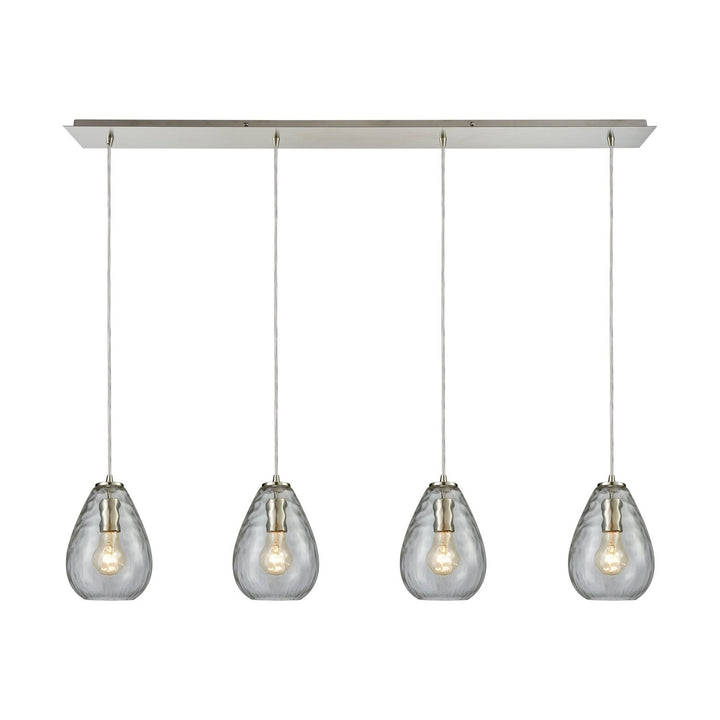 Elk Lagoon 10760/4LP Pendant Light - Satin Nickel