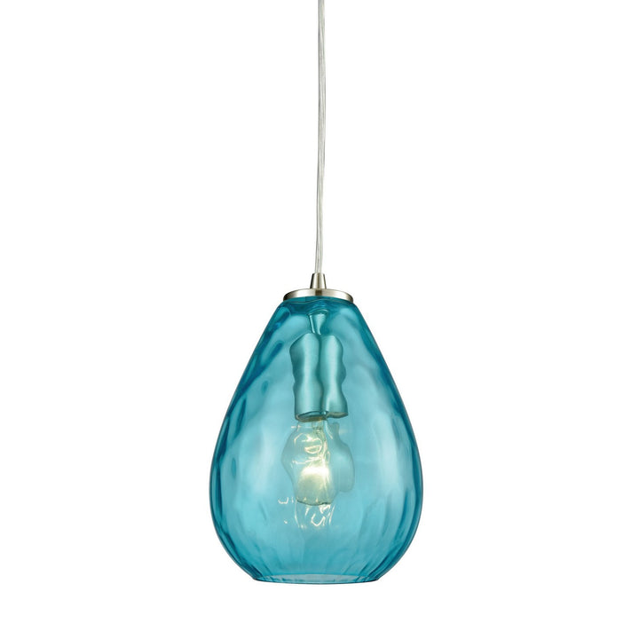 Elk Lagoon 10770/1 Pendant Light - Satin Nickel