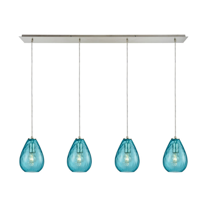 Elk Lagoon 10770/4LP Pendant Light - Satin Nickel