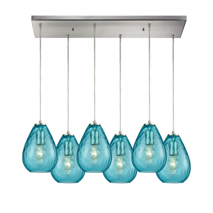 Elk Lagoon 10770/6RC Pendant Light - Satin Nickel