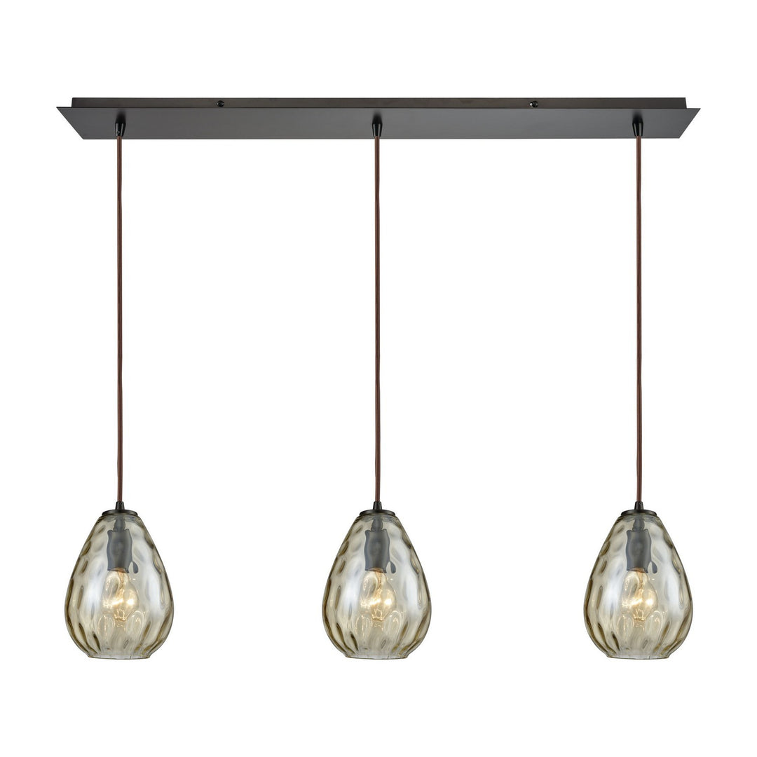 Elk Lagoon 10780/3LP Pendant Light - Oil Rubbed Bronze