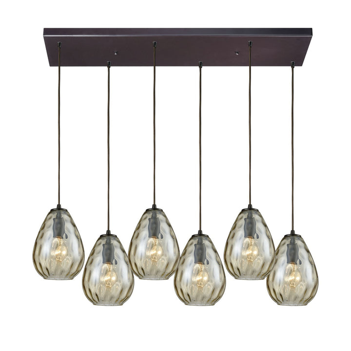 Elk Lagoon 10780/6RC Pendant Light - Oil Rubbed Bronze