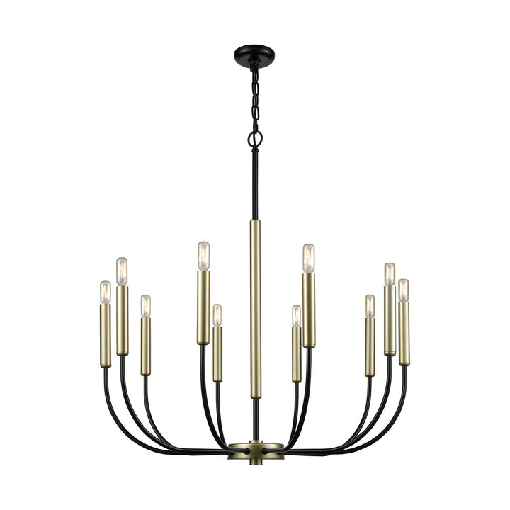 Elk Transatlantique D3545 Chandelier Light - Aged Brass