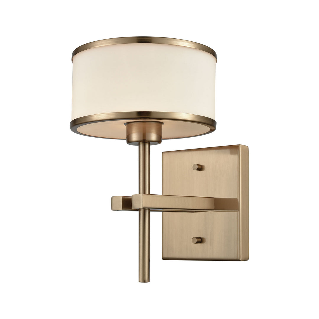 Elk Utica 11615/1 Wall Sconce Light - Satin Brass