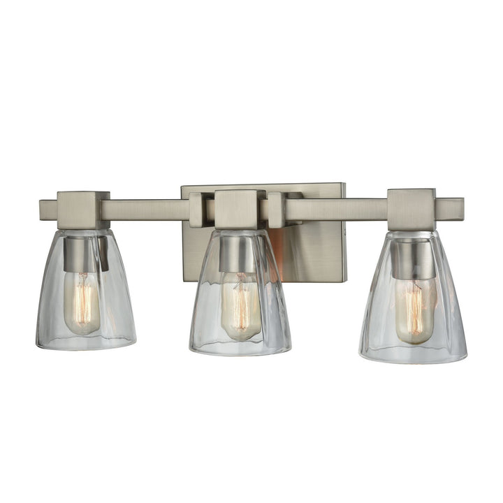 Elk Ensley 11982/3 Bath Vanity Light 20 in. wide - Satin Nickel