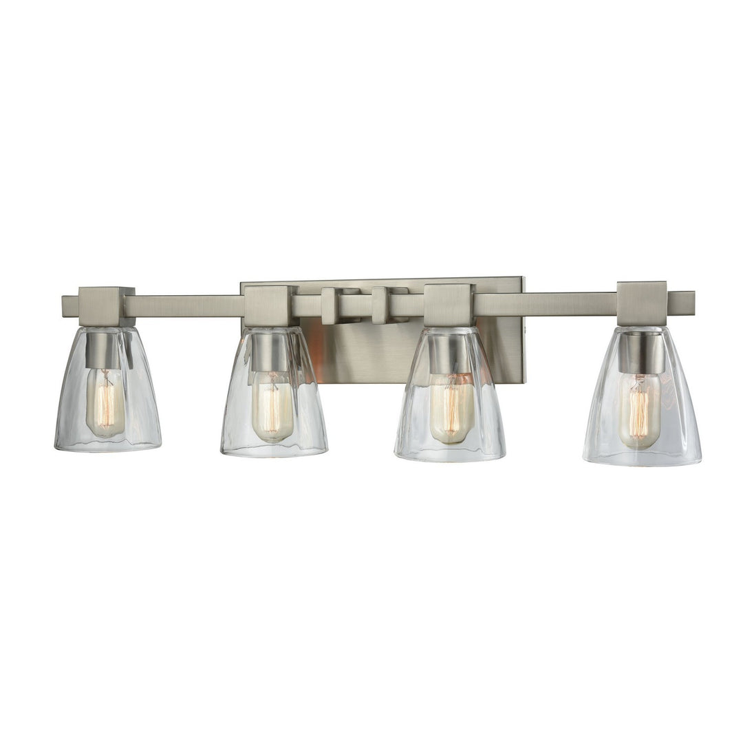 Elk Ensley 11983/4 Bath Vanity Light 28 in. wide - Satin Nickel