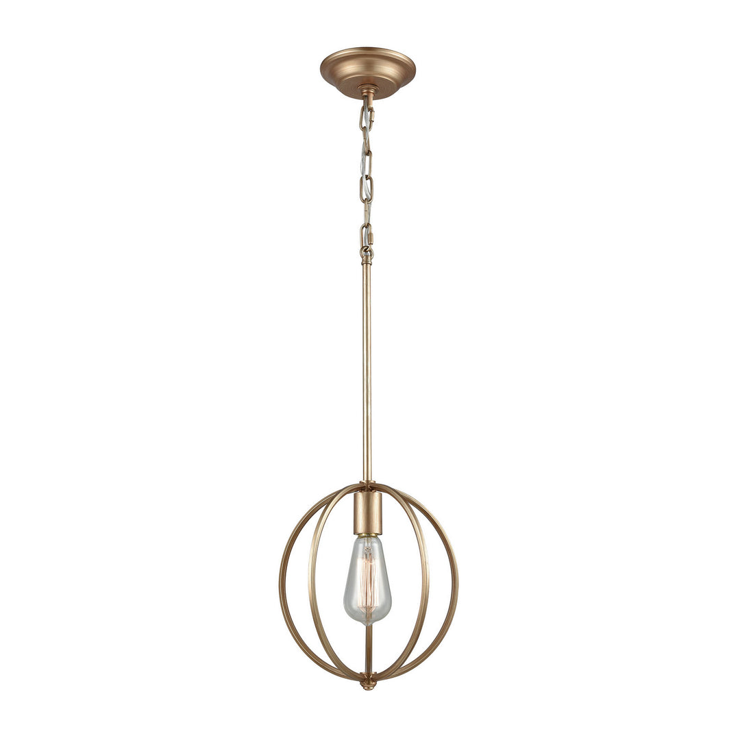 Elk Stanton 12845/1 Pendant Light - Matte Gold