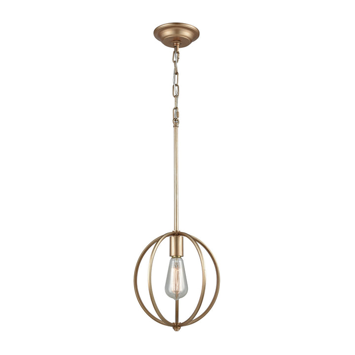 Elk Stanton 12845/1 Pendant Light - Matte Gold