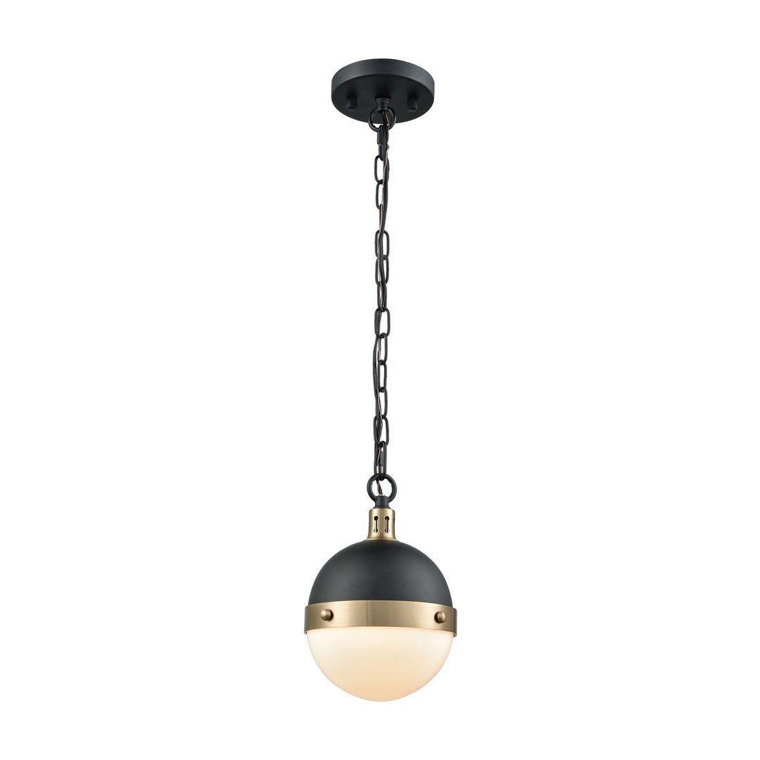 Elk Harmelin 14474/1 Pendant Light - Matte Black