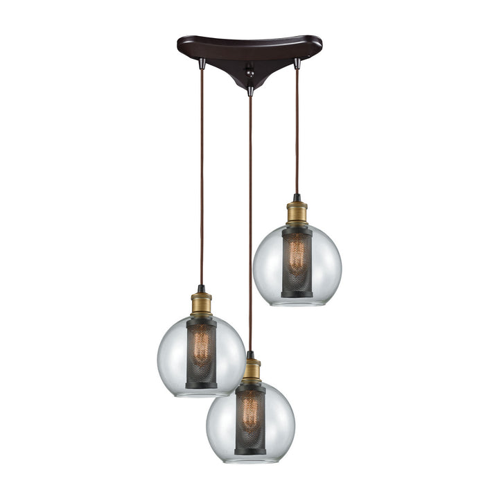 Elk Bremington 14530/3 Pendant Light - Oil Rubbed Bronze