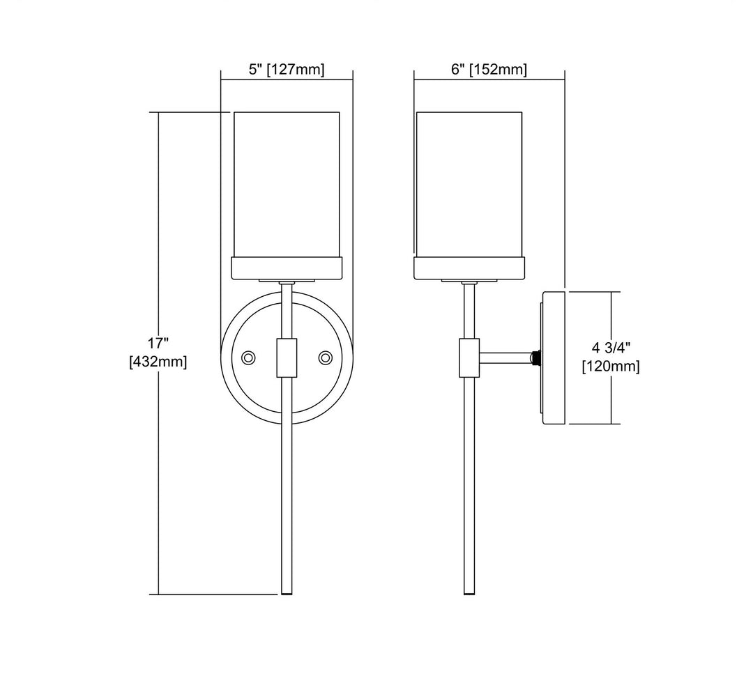 Elk North Haven 14550/1 Wall Sconce Light - Oil Rubbed Bronze