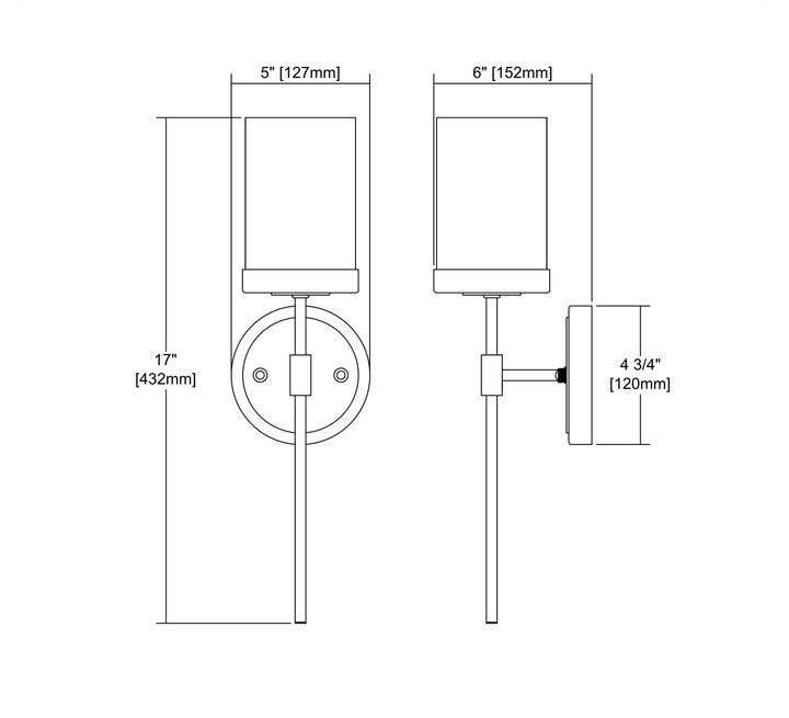 Elk North Haven 14550/1 Wall Sconce Light - Oil Rubbed Bronze