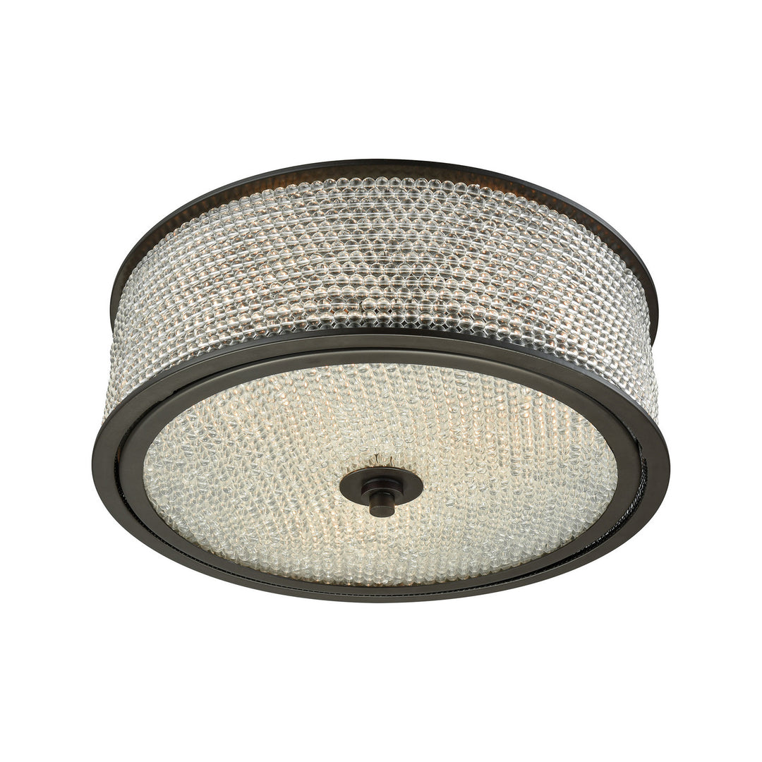 Elk Glass Beads 15970/3 Ceiling Light - Oil Rubbed Bronze