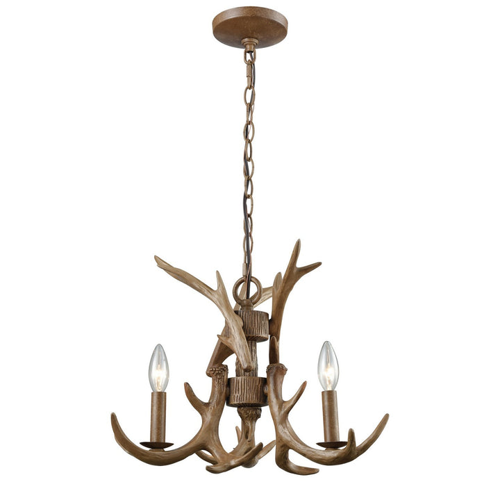 Elk Elk 16314/3 Chandelier Light - Wood Tone