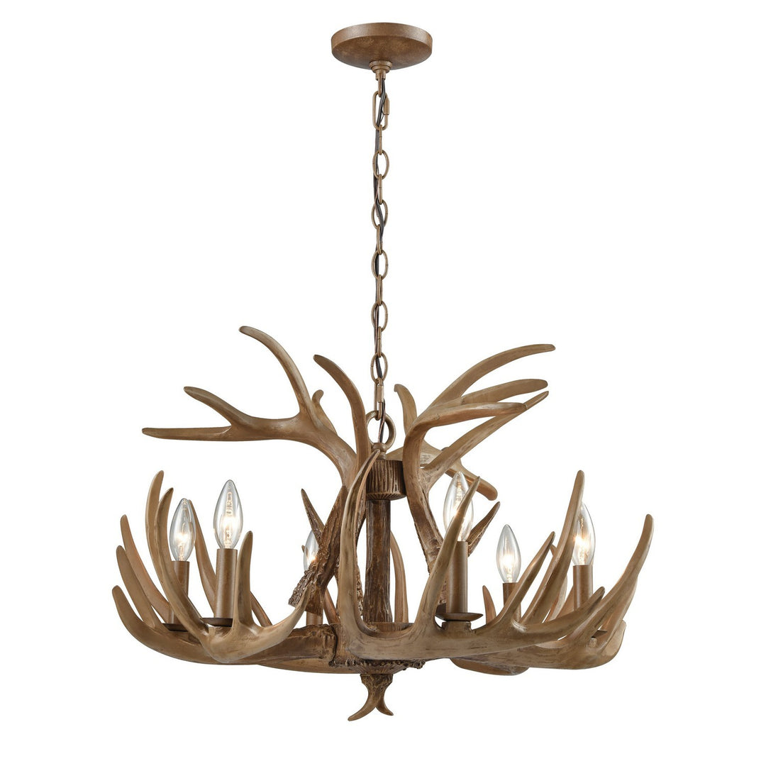Elk Elk 16315/6 Chandelier Light - Wood Tone