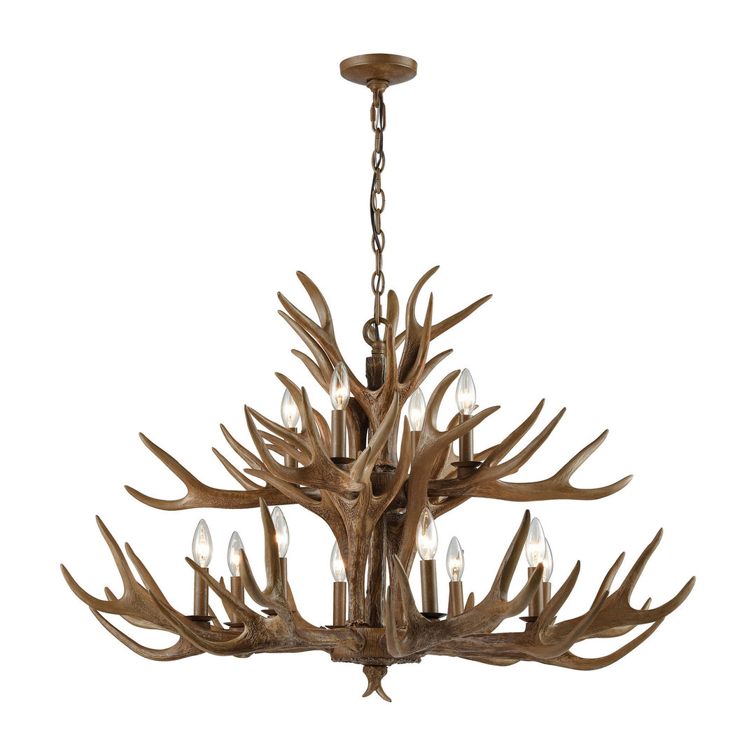 Elk Elk 16317/8+4 Chandelier Light - Wood Tone