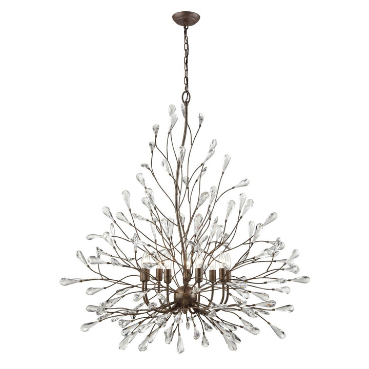 Elk Crislett 18244/9 Chandelier Light - Sunglow Bronze
