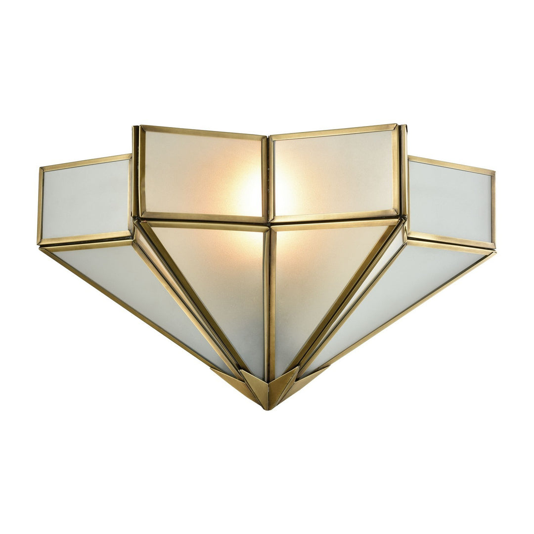 Elk Decostar 22015/1 Wall Sconce Light - Brushed Brass
