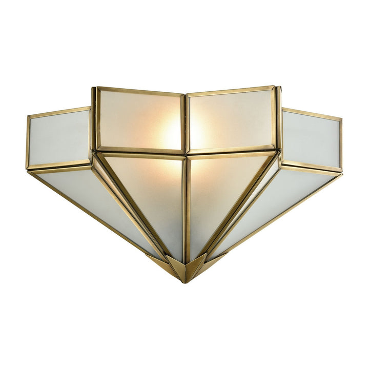 Elk Decostar 22015/1 Wall Sconce Light - Brushed Brass
