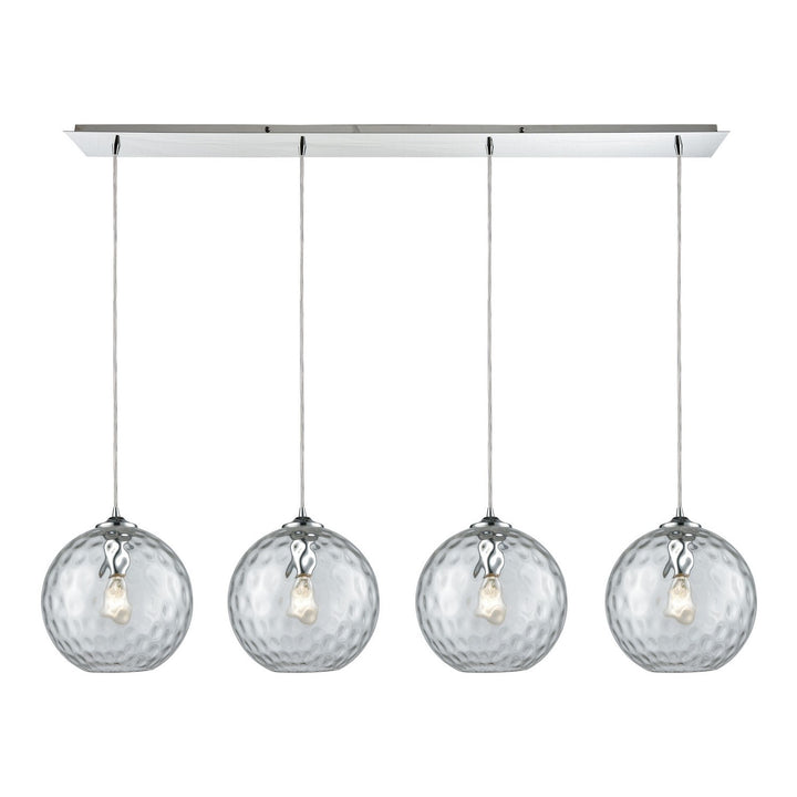 Elk Watersphere 31380/4LP-CLR Pendant Light - Polished Chrome