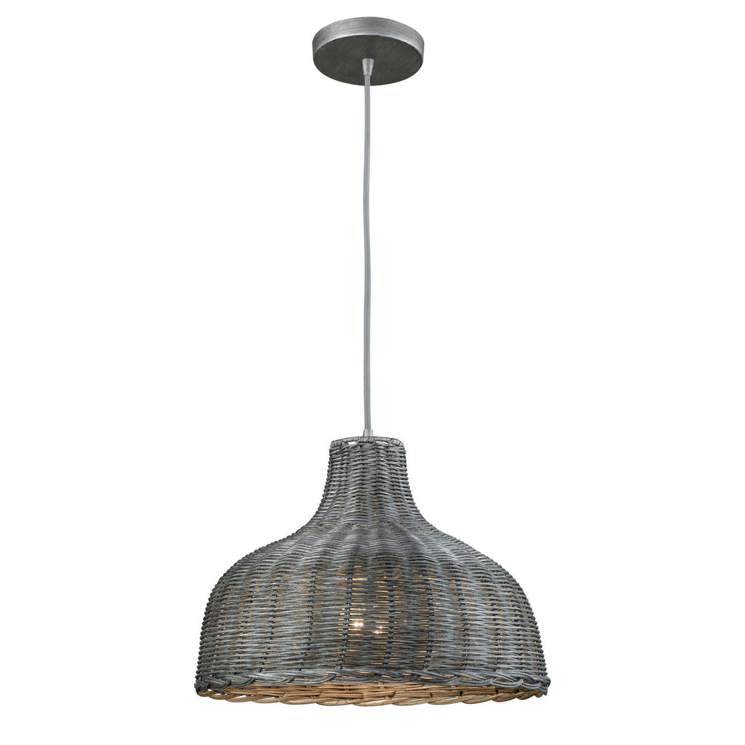 Elk Pleasant Fields 31641/1 Pendant Light - Weathered Gray