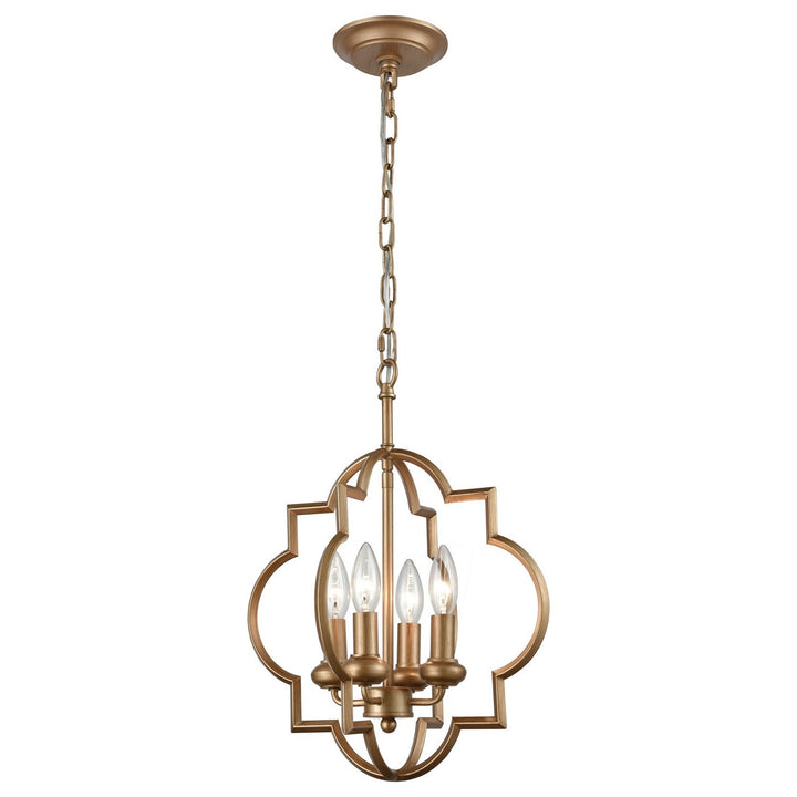 Elk Chandette 31826/4 Chandelier Light - Matte Gold