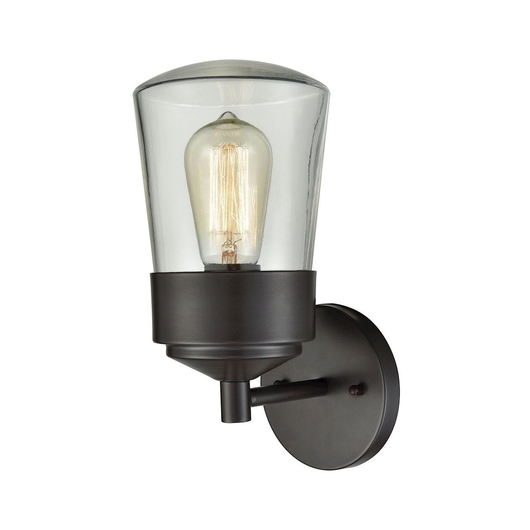 Elk Lighting 45116/1 Modern Mullen Gate Outdoor Oil Rubbed Bronze