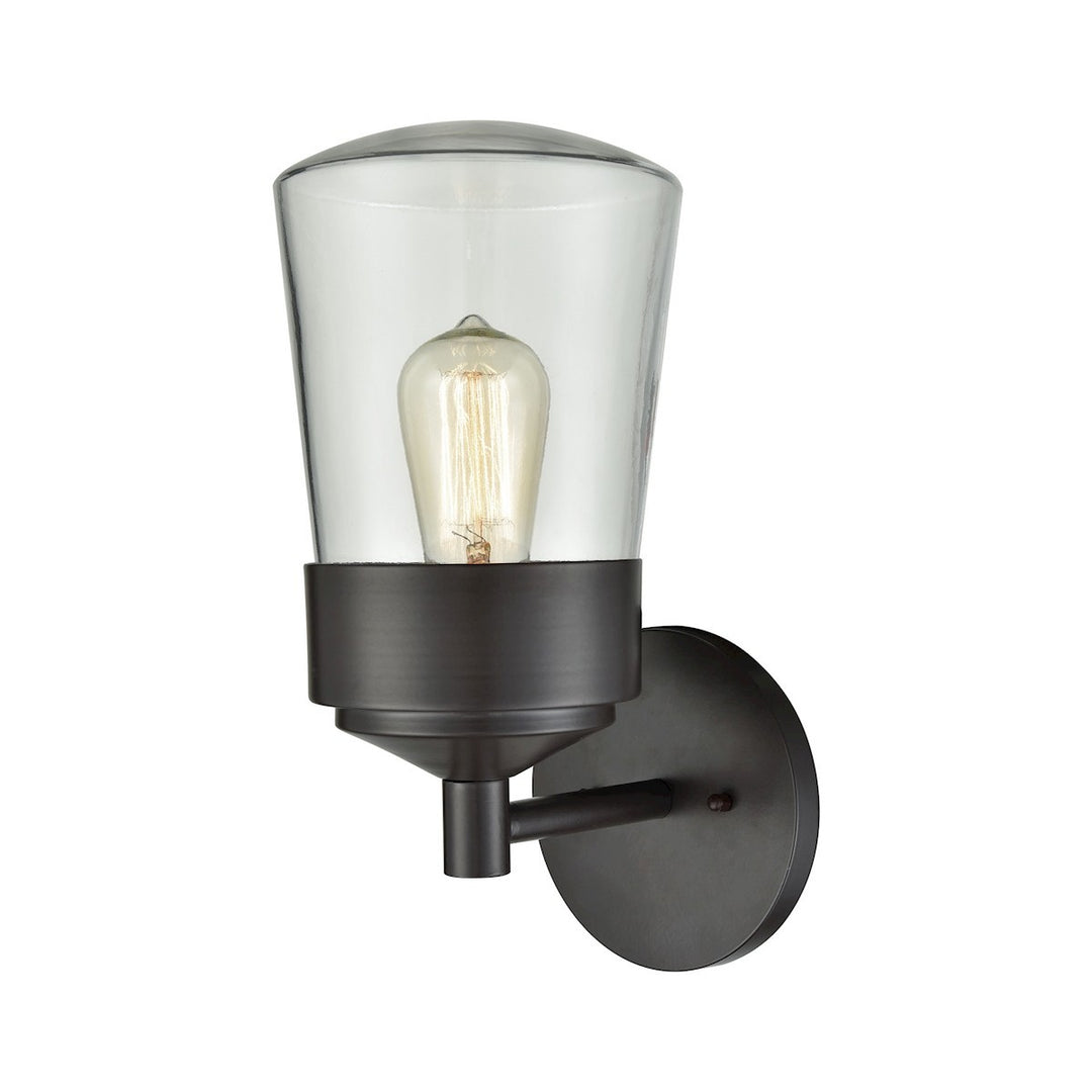 Elk Lighting 45117/1  Mullen Gate Outdoor Oil Rubbed Bronze