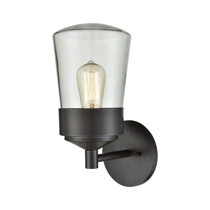 Elk Lighting 45117/1  Mullen Gate Outdoor Oil Rubbed Bronze