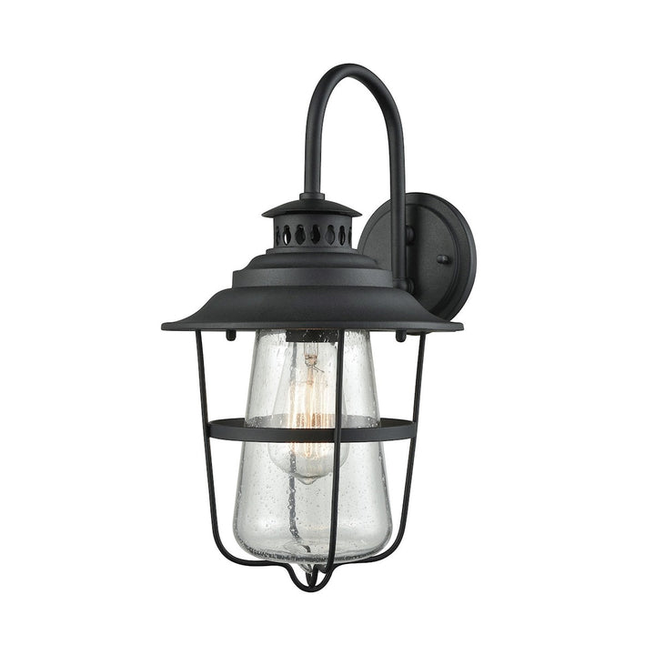 Elk Lighting 45120/1  San Mateo Outdoor Textured Matte Black