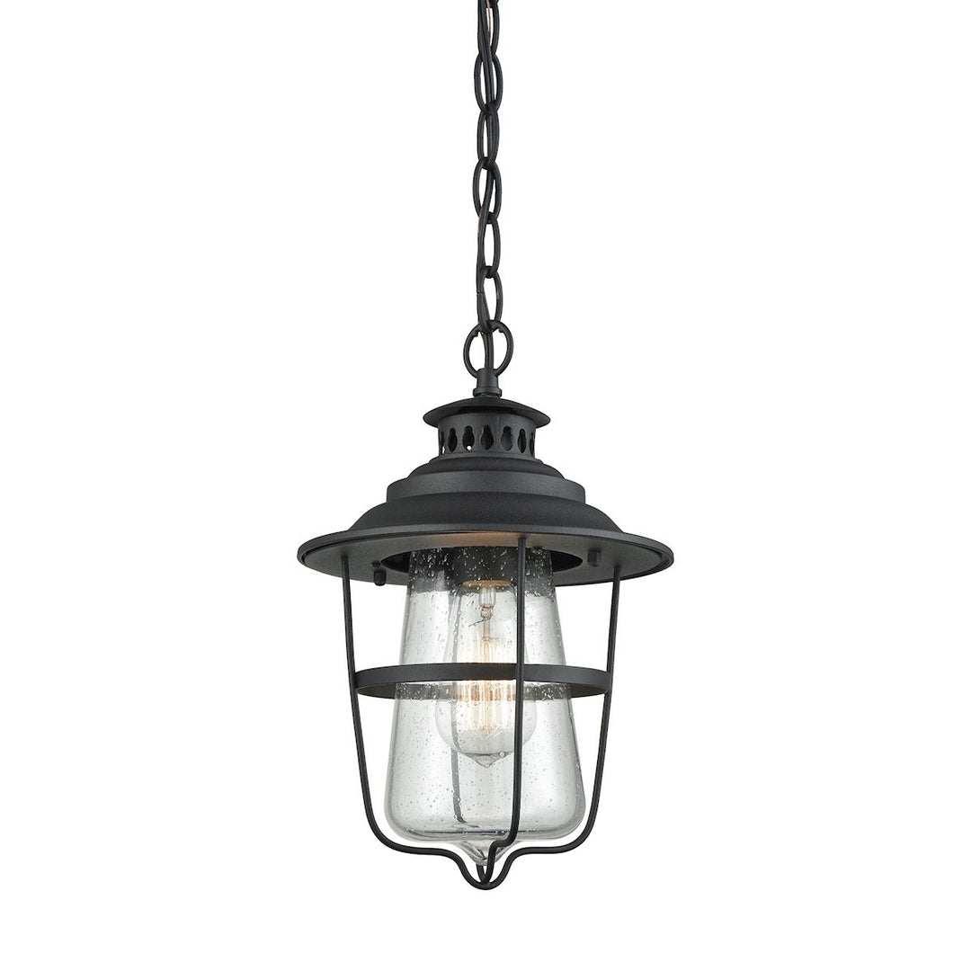 Elk Lighting 45121/1  San Mateo Outdoor Textured Matte Black